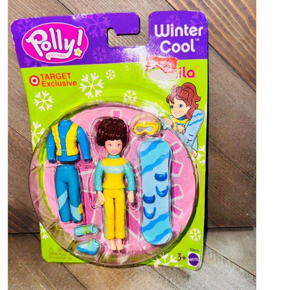 Vintage 2003 New In Box Polly Pocket Target Exclusive Winter Cool